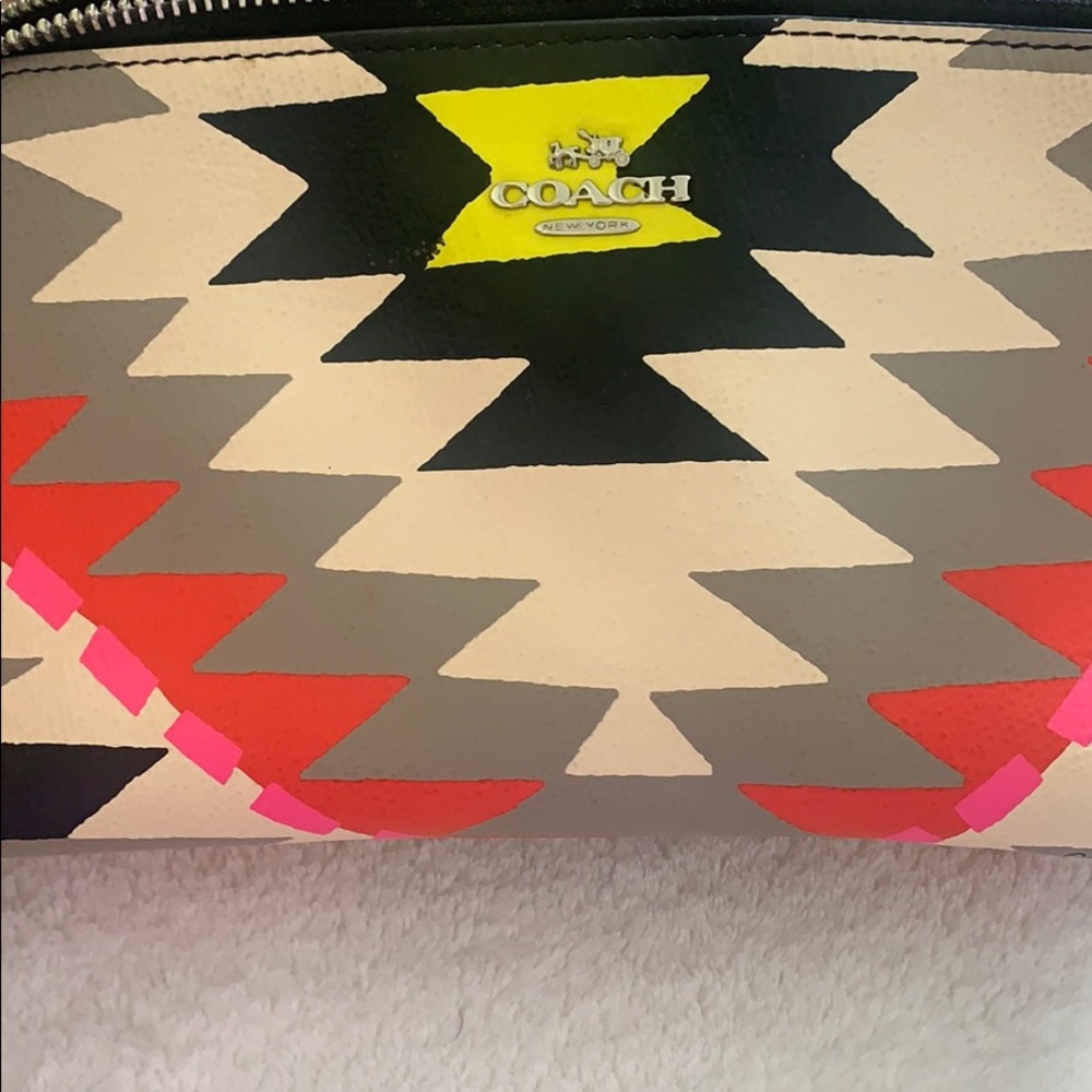 Coach makeup bag